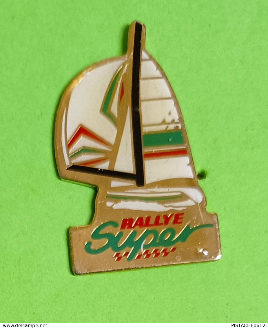 Pin's Bateau Voilier Rallye Super - Bateaux