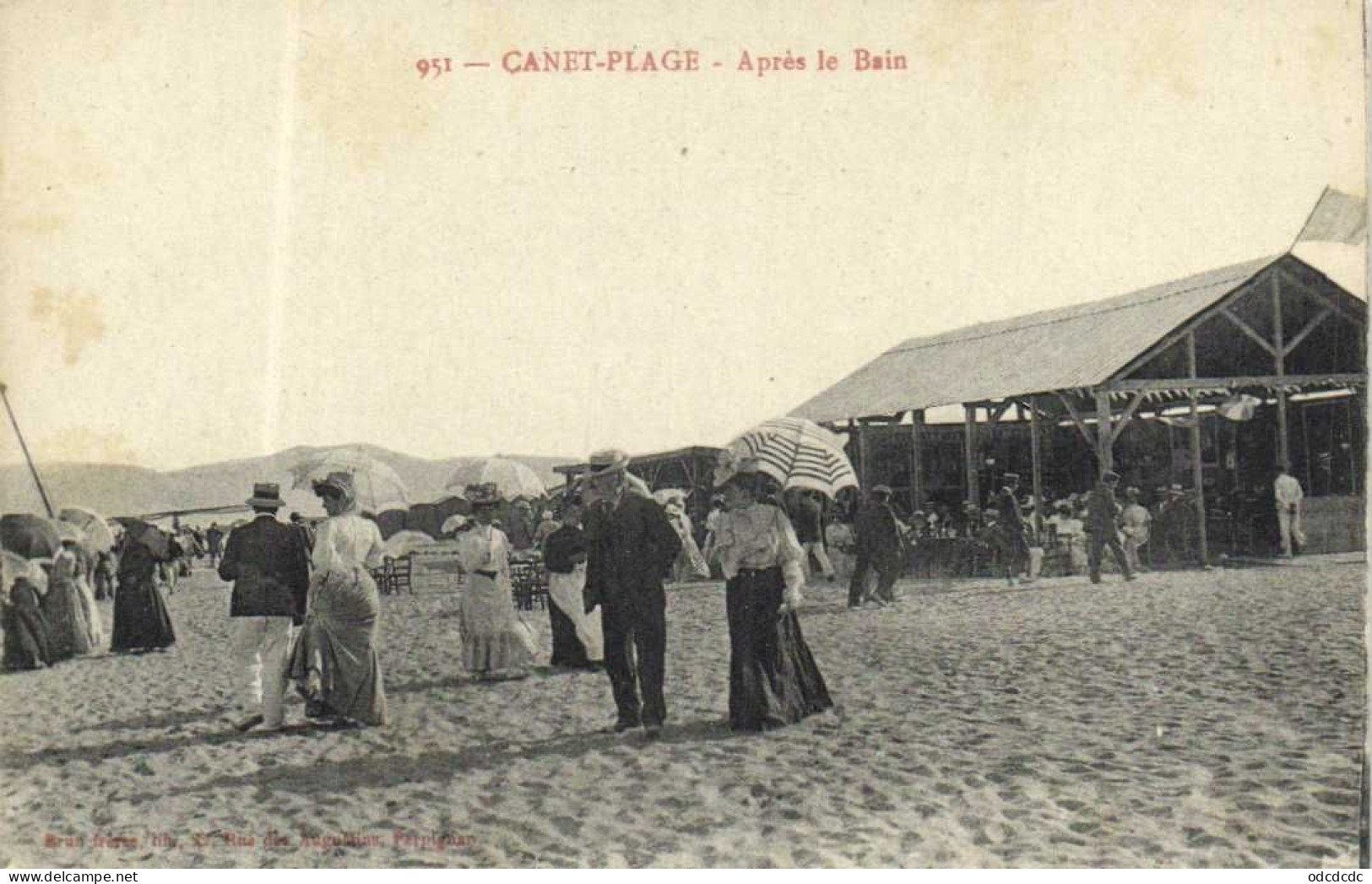 CANET PLAGE  Après Le Bain Belle Animation RV - Canet En Roussillon