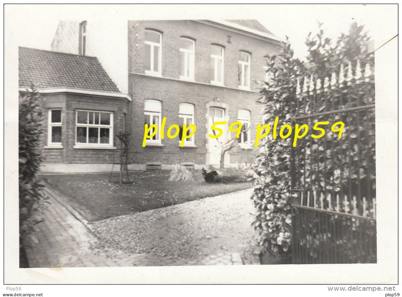 2 Fotos Format Cpa Ak Pk St Sint Maria Lierde Photographie Foto Huis + Kirk - Lierde