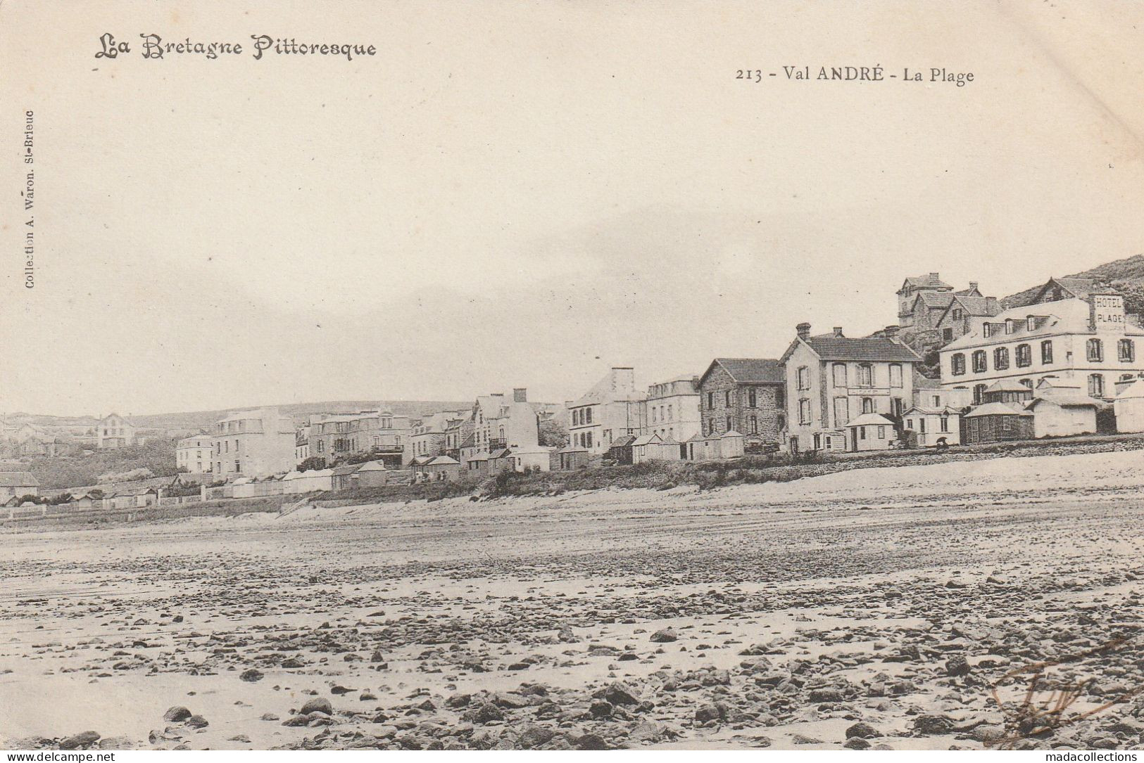 Le Val André (22 - Côtes D'Armor) La Plage - 213 - Pléneuf-Val-André