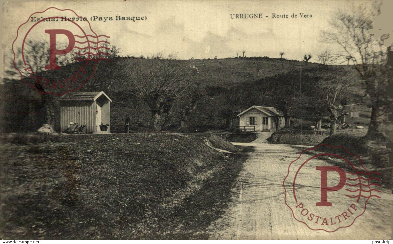 FRANCIA FRANCE. URRUGNE - ROUTE DE VERA - Urrugne