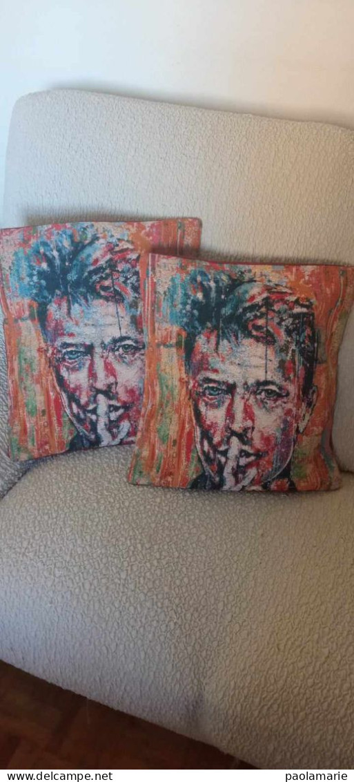 Housses De Coussins De 40x40 Cm Mettant En Avant David Bowie - Autres & Non Classés