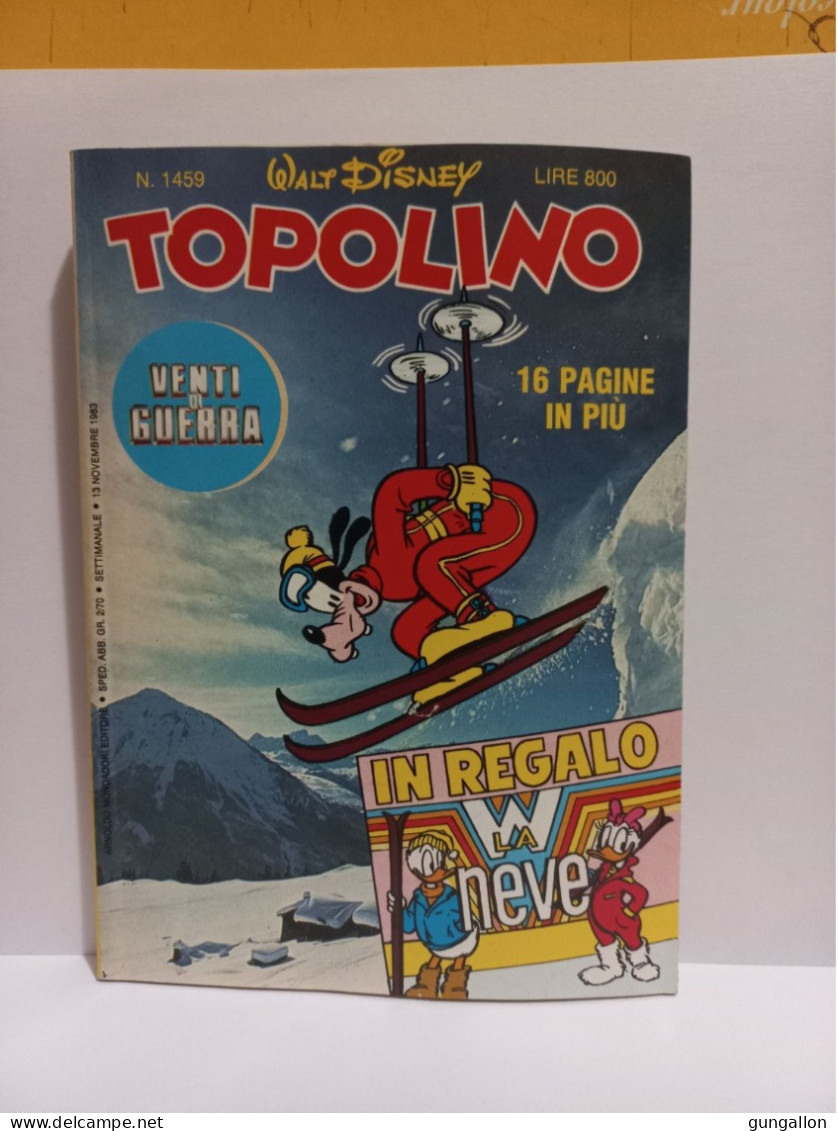 Topolino (Mondadori 1983)  N. 1459 - Disney