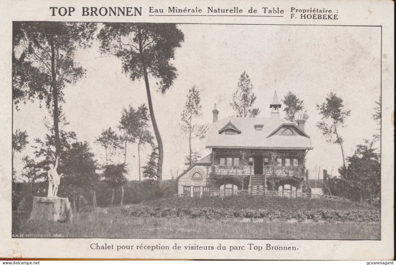 NEDERBRAKEL TOP BRONNEN   CHALET POUR RECEPTION DE VISITEURS DU PARC TOP BRONNEN    ZIE AFBEELDINGEN - Brakel