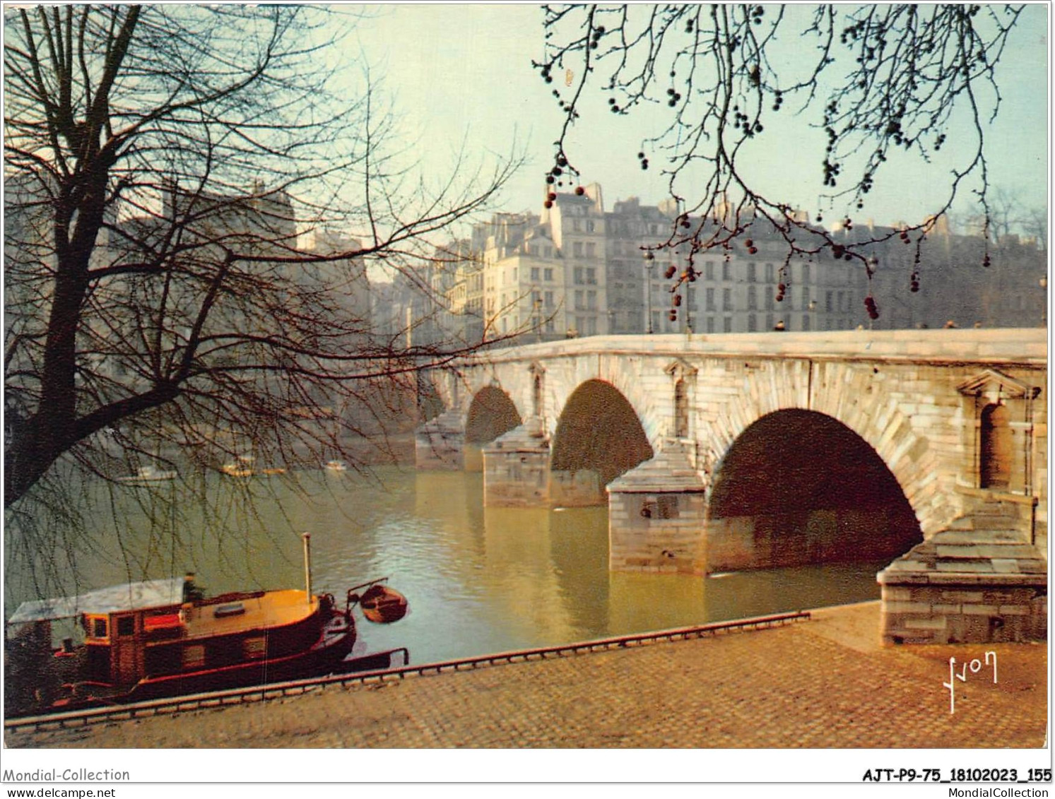 AJTP9-75-0998 - PARIS - Les Bords De La Seine  - The River Seine And Its Banks