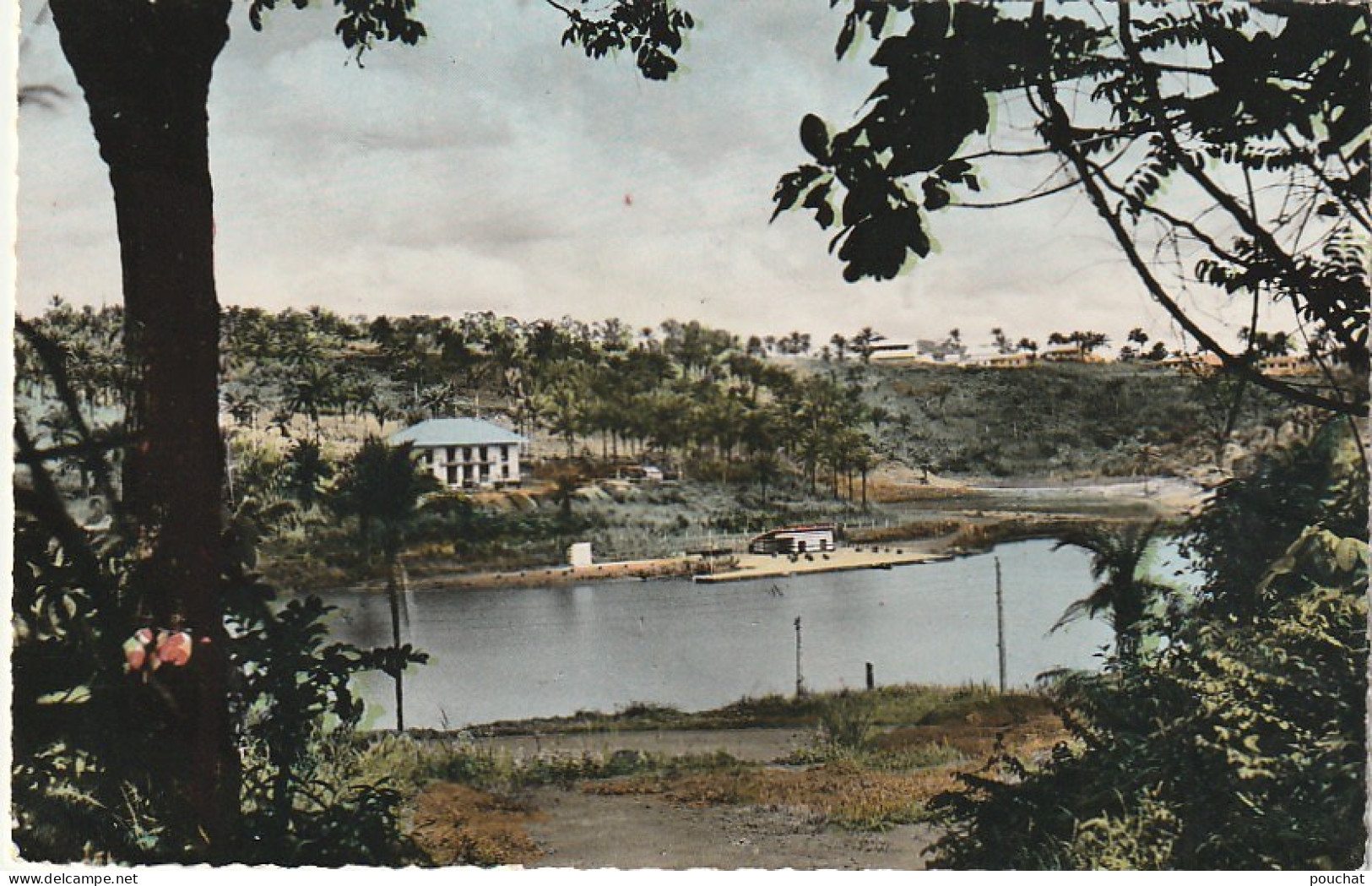 XXX - YAOUNDE ( CAMEROUN ) - LE LAC CHRISTOL - VUE GENERALE - 2 SCANS - Kamerun