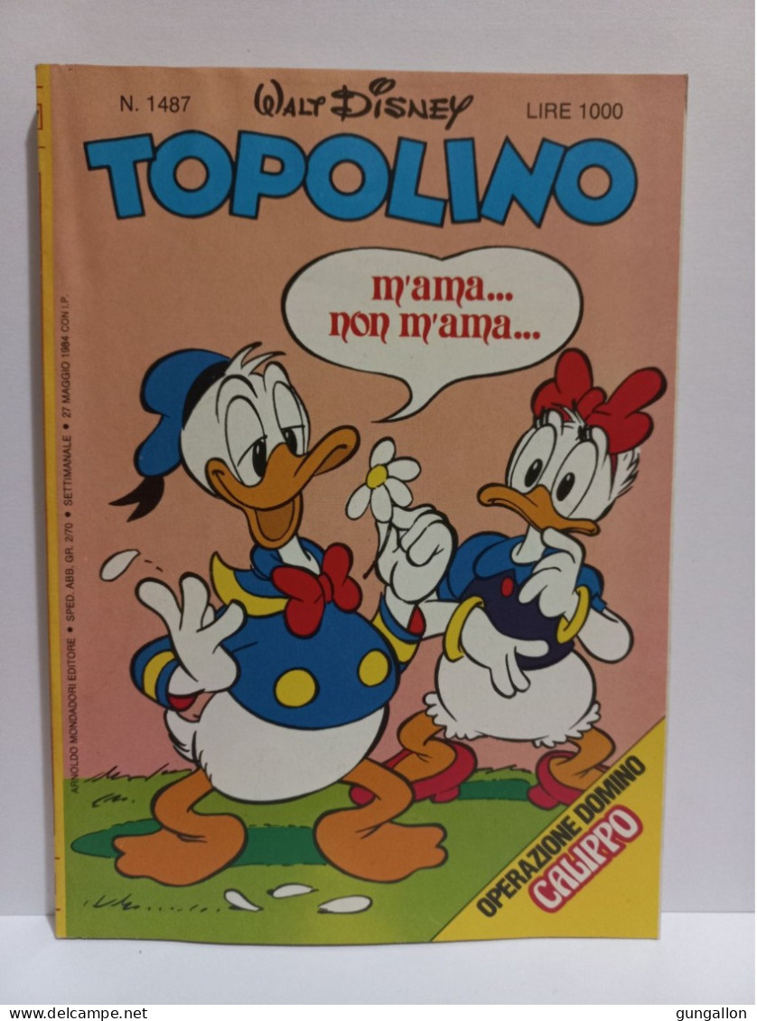 Topolino (Mondadori 1984) N. 1487 - Disney