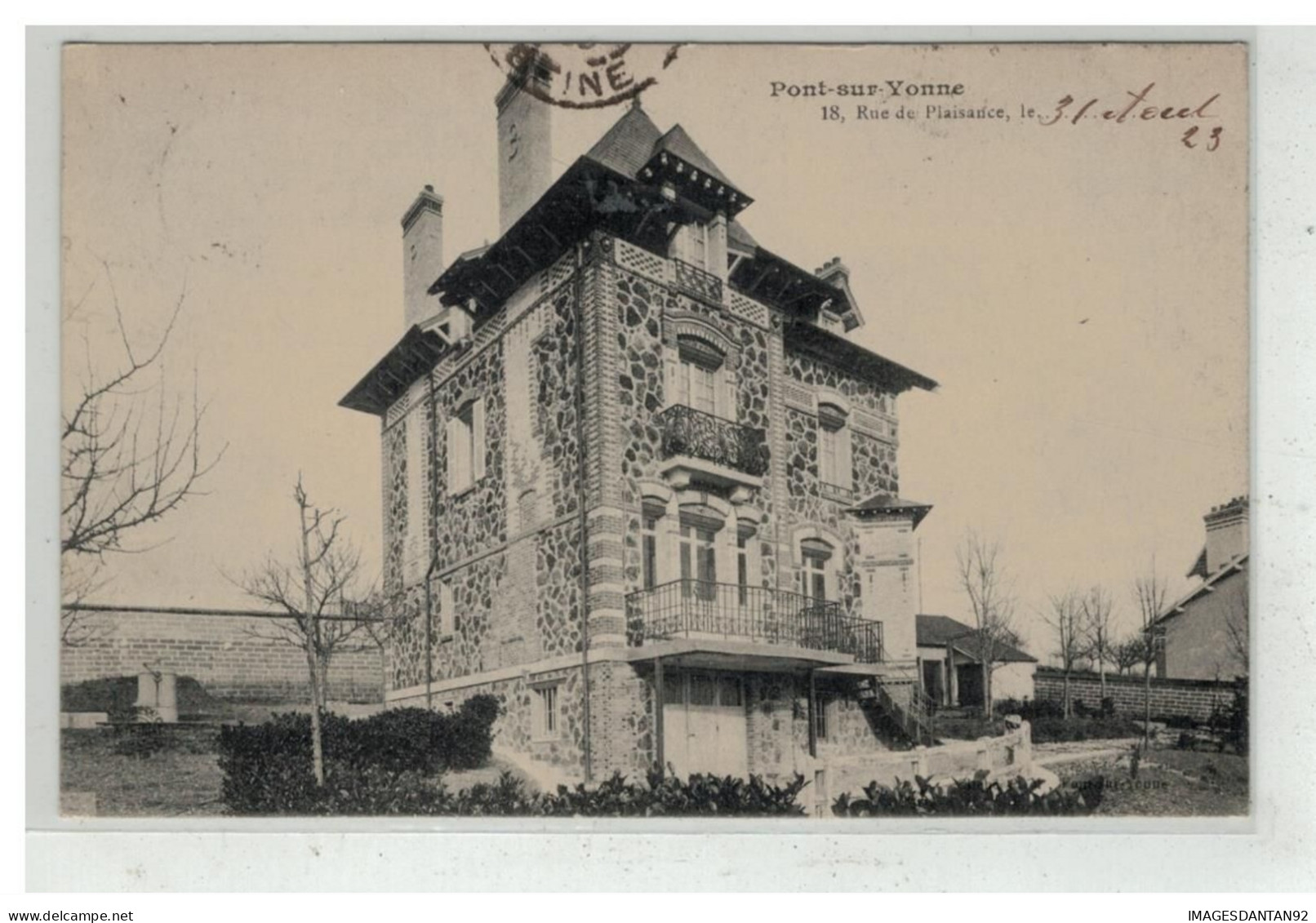 89 PONT SUR YONNE #19105 18 RUE DE PLAISANCE UN CHALET VUE N°2 - Pont Sur Yonne