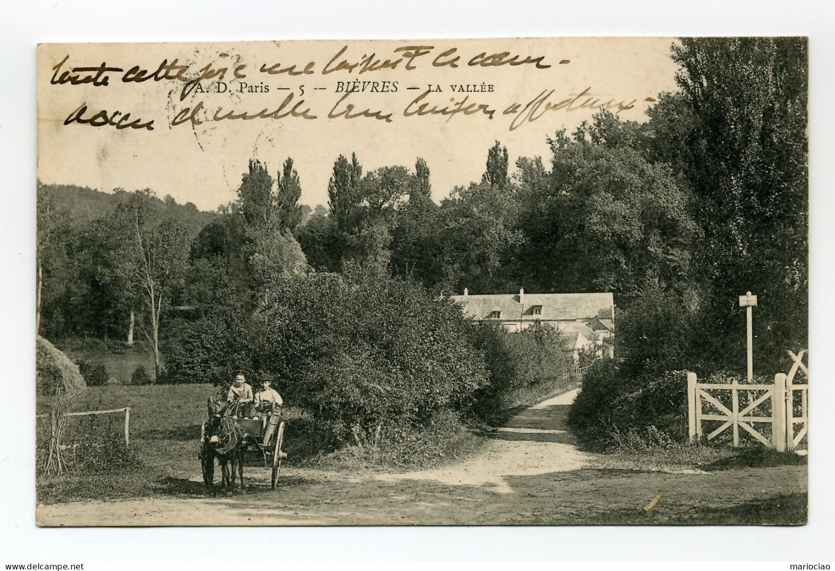 C-FR91570 Bièvres - La Vallée - Calèche  -CPA Voyagée - Bievres