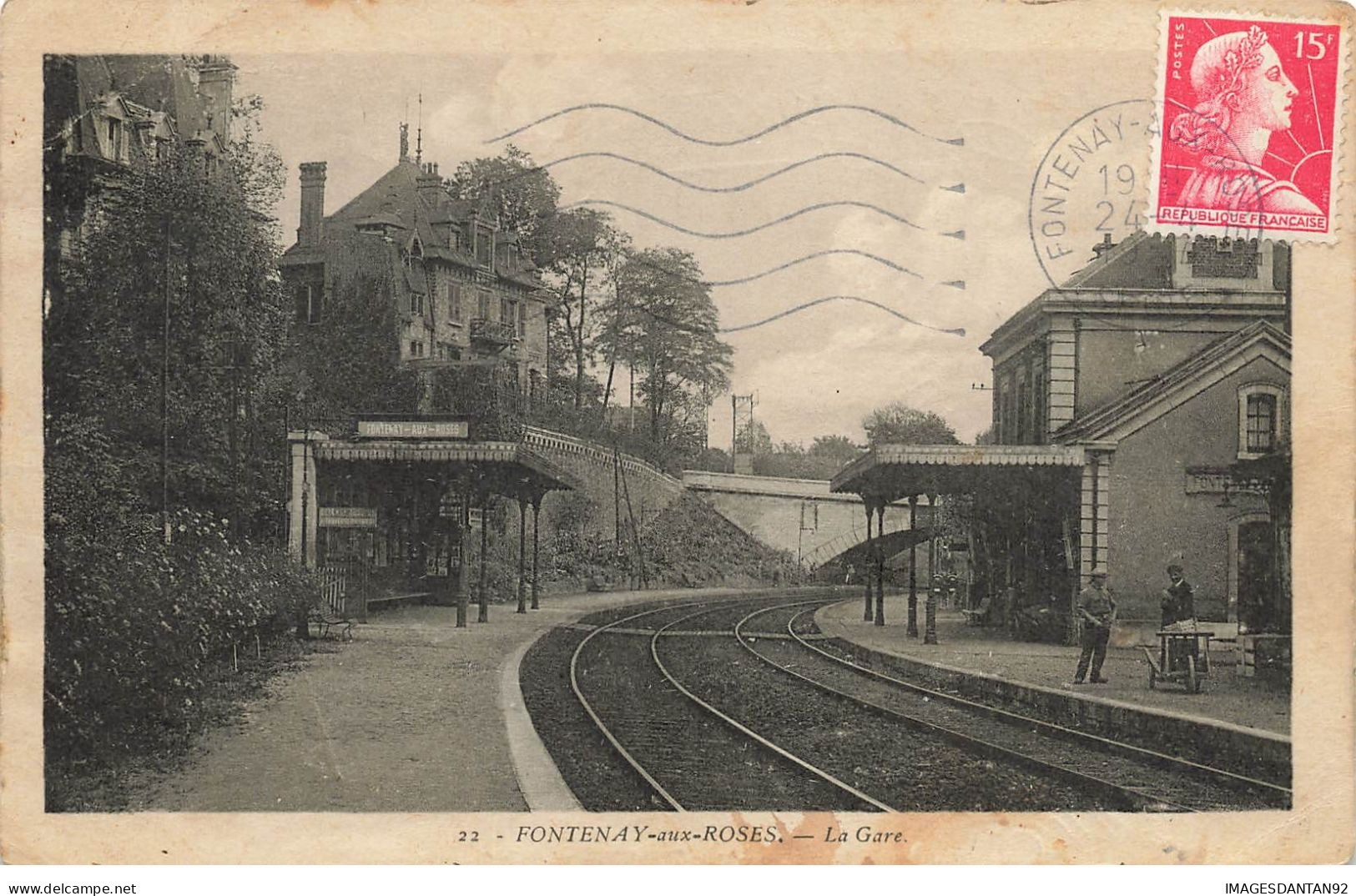 92 FONTENAY AUX ROSES #24831 LA GARE - Fontenay Aux Roses