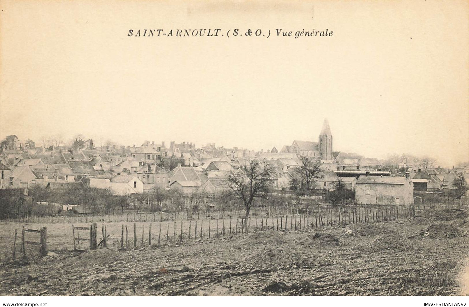 78 ST ARNOULT EN YVELINES #24109 VUE GENERALE - St. Arnoult En Yvelines