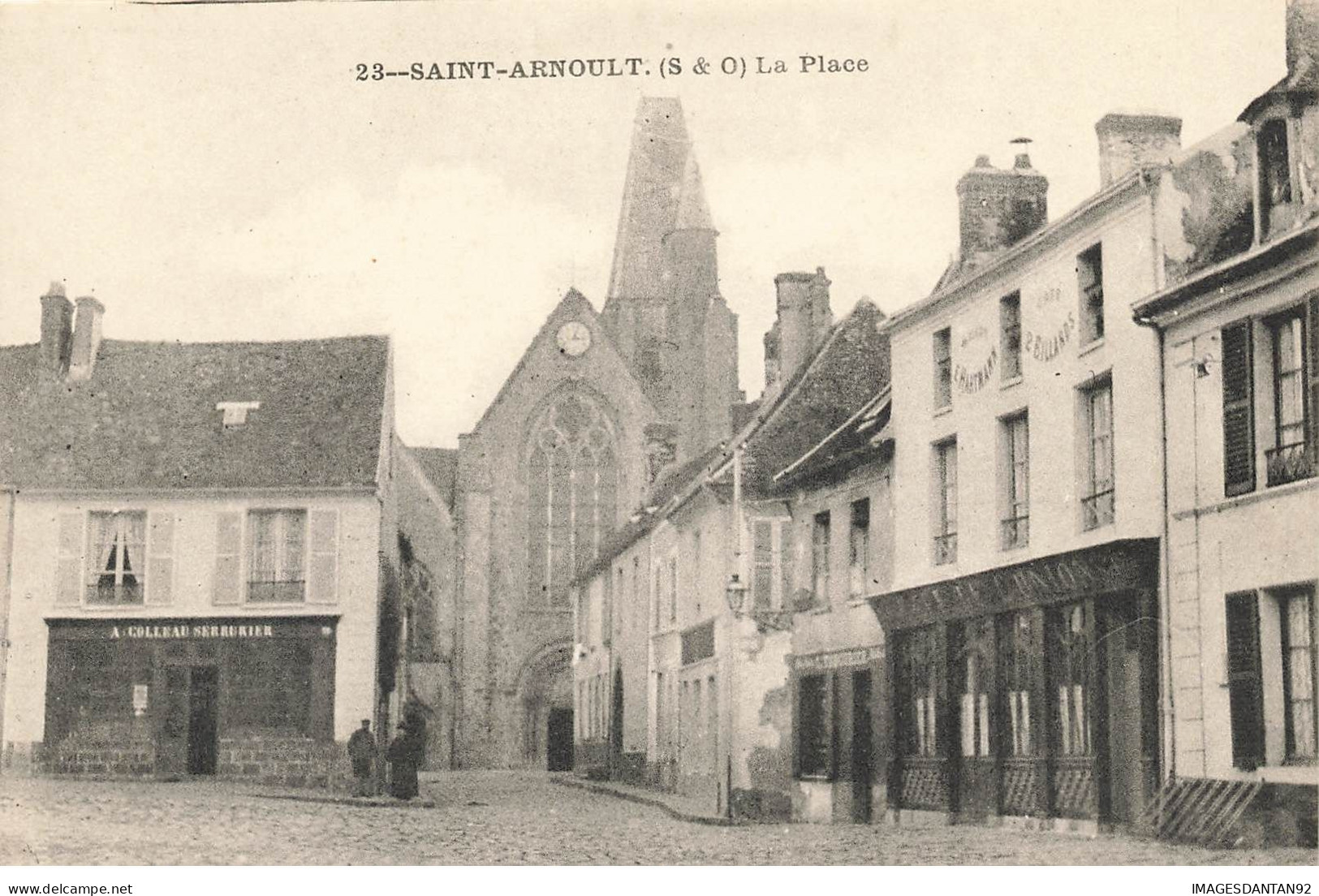 78 ST ARNOULT EN YVELINES #24106 LA PLACE EGLISE SERRURIER - St. Arnoult En Yvelines