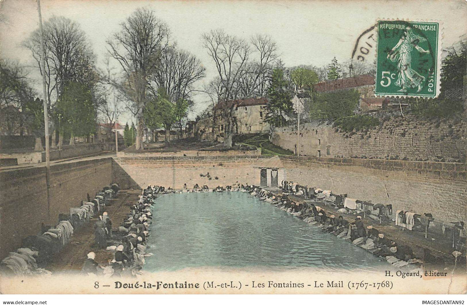 49 DOUE LA FONTAINE #MK33471 LES FONTAINES LE MAIL LAVANDIERES - Doue La Fontaine