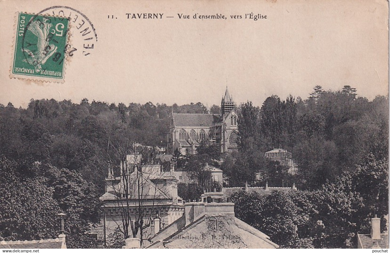 XXX Nw-(95) TAVERNY - VUE D'ENSEMBLE , VERS L'EGLISE - Taverny