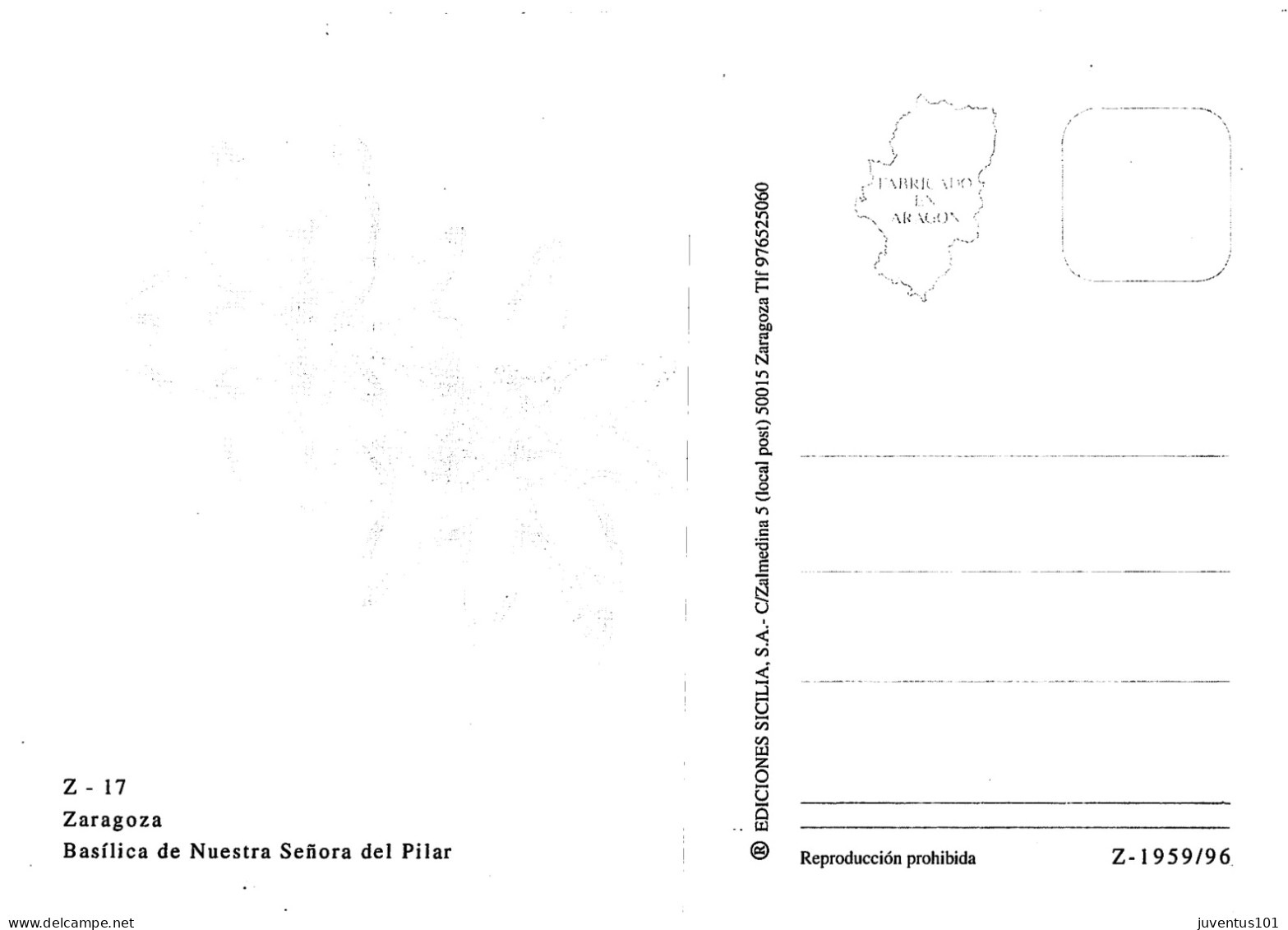CPSM Zaragoza-Basilica    L2879 - Zaragoza