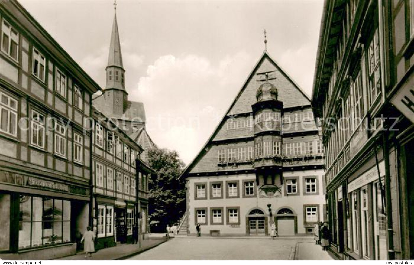 73653378 Osterode Harz Blick Zum Rathaus Osterode Harz - Osterode