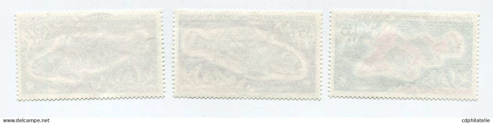 T. A. A. F. N°43 / 45 O POISSONS - Used Stamps