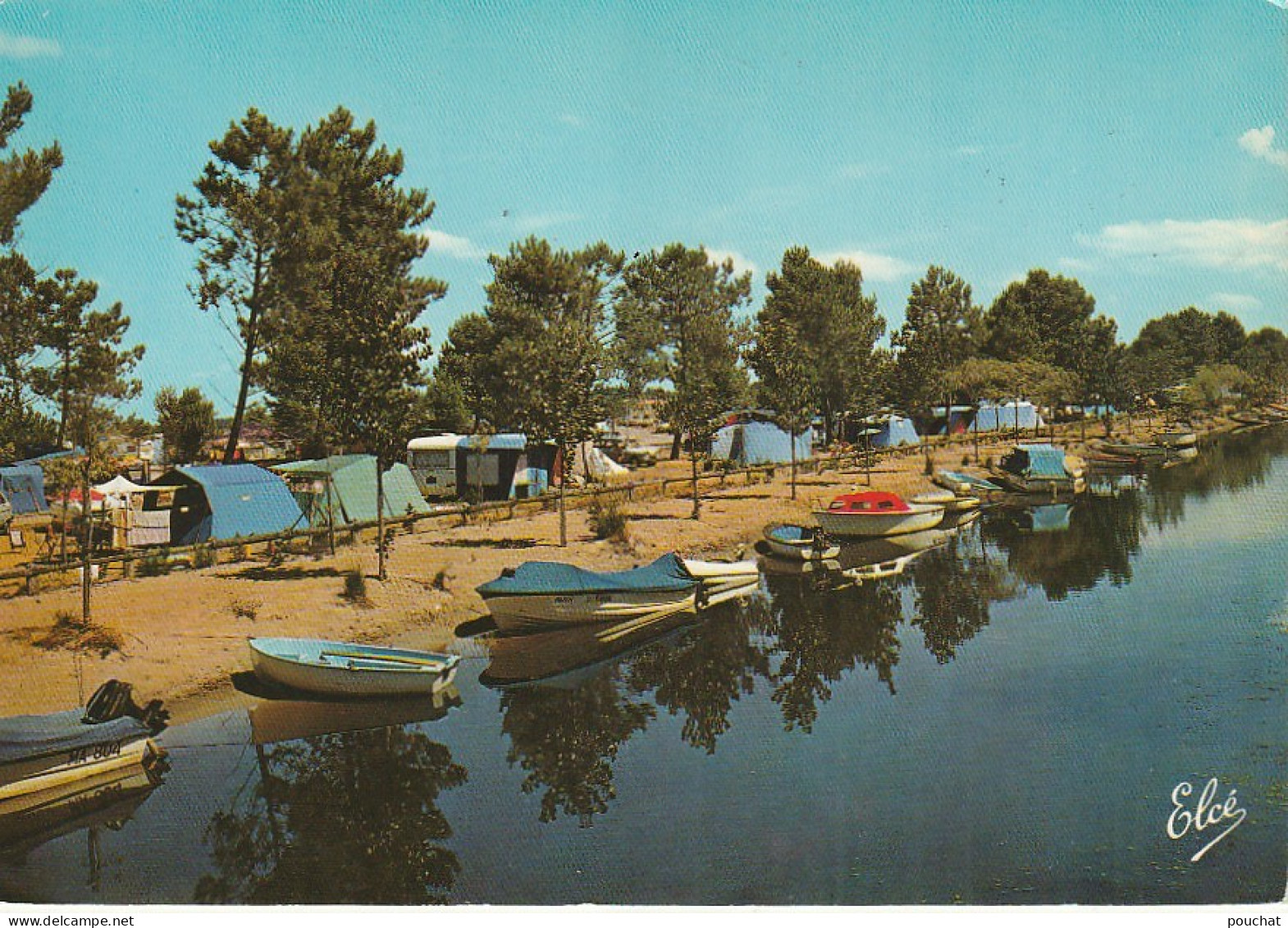 ZY 55-(40) BISCARROSSE - LE CAMPING DE NAVARROSSE  - 2 SCANS - Biscarrosse