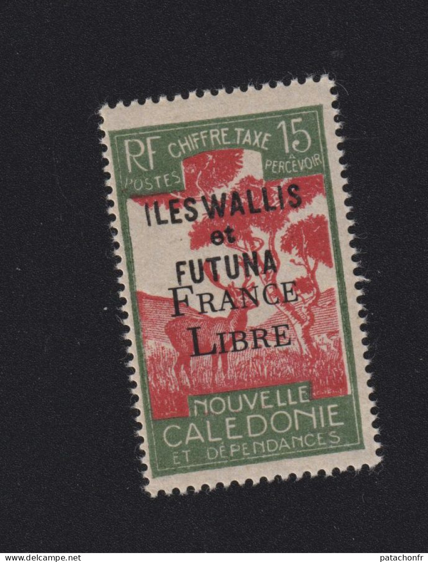 Wallis Et Futuna Taxe N° 28 Neuf Gomme Charnière - Timbres-taxe