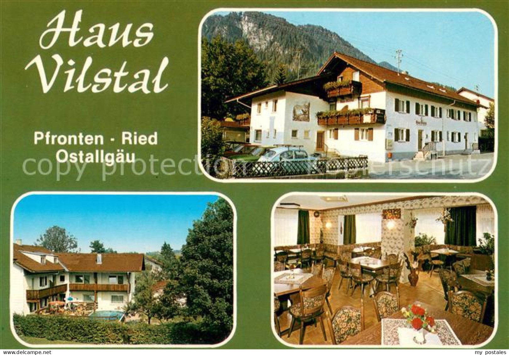 73651853 Ried Pfronten Gaestehaus Pension Haus Vilstal Restaurant Ried Pfronten - Pfronten