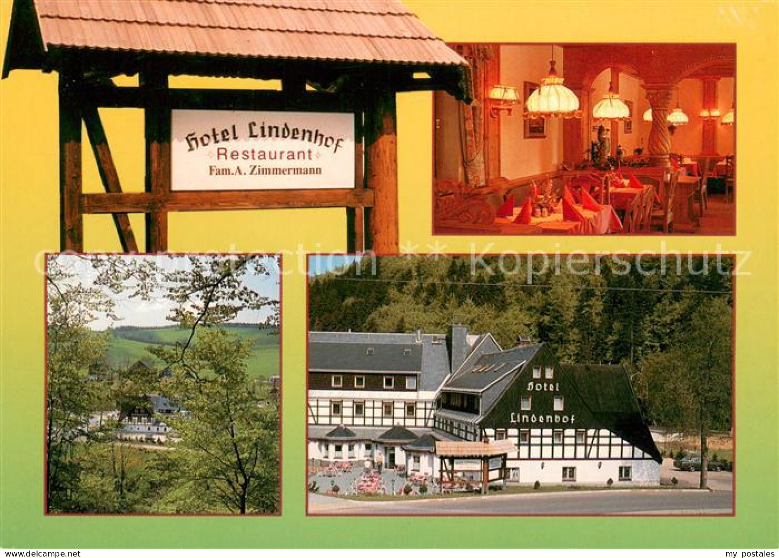 73651447 Holzhau Brand-Erbisdorf Hotel Lindenhof Restaurant Panorama Holzhau Bra - Brand-Erbisdorf