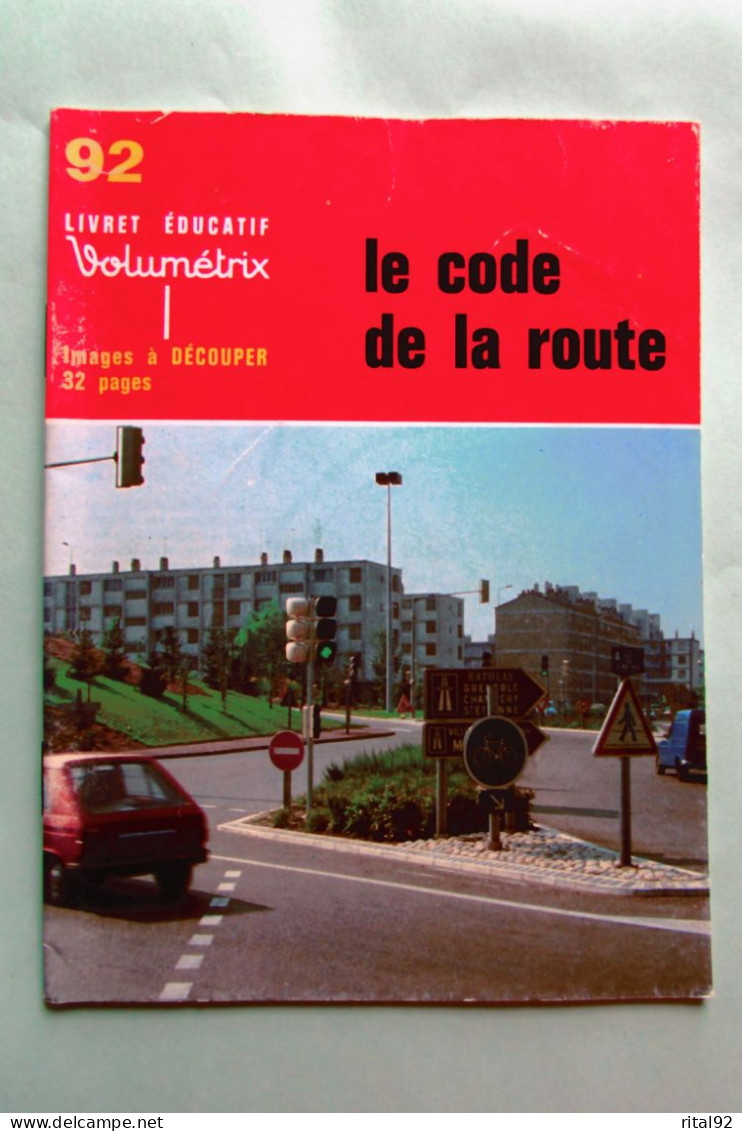 VOLUMETRIX - Livret Educatif Images à Découper - Edition 1979 - Fiches Didactiques