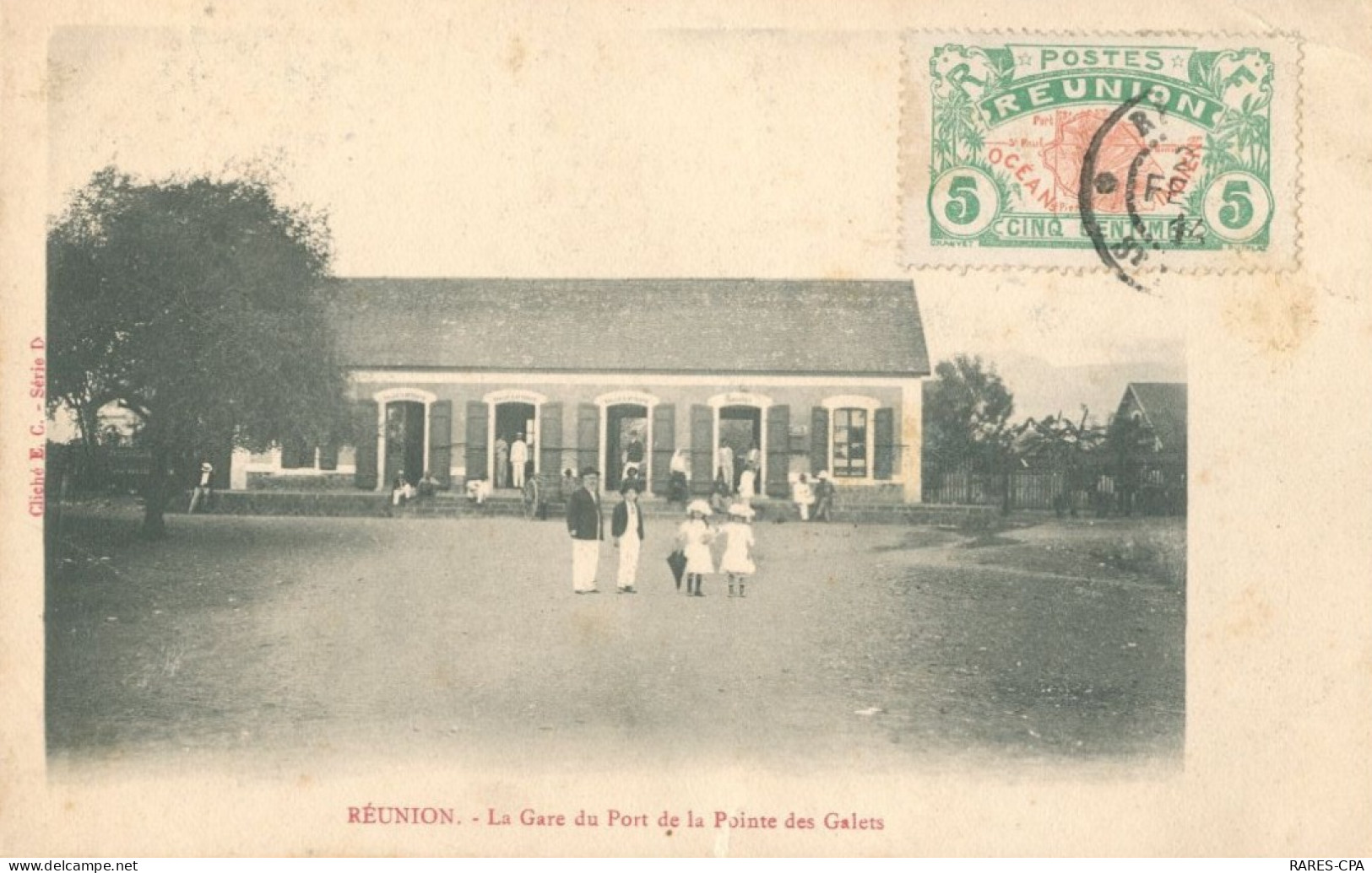 LA REUNION - La Gare Du Pont De La Pointe Des Galets - TB / RARE - Autres & Non Classés