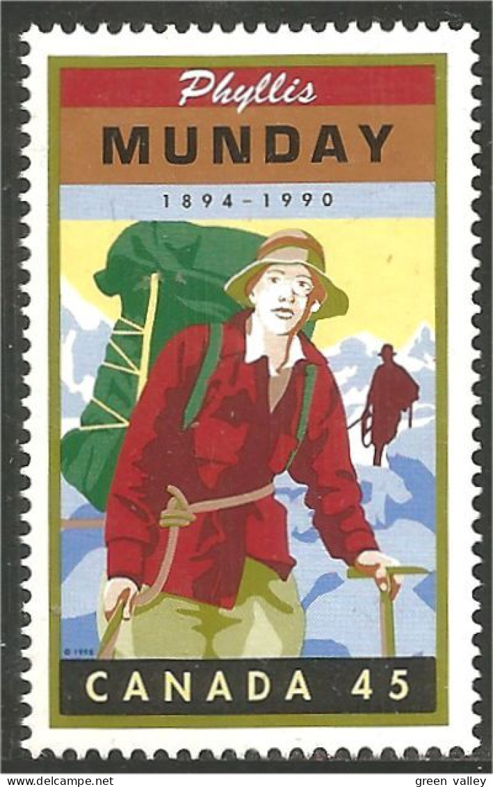 Canada Phyllis Munday Escalade Mountain Climbing MNH ** Neuf SC (C17-51a) - Ungebraucht