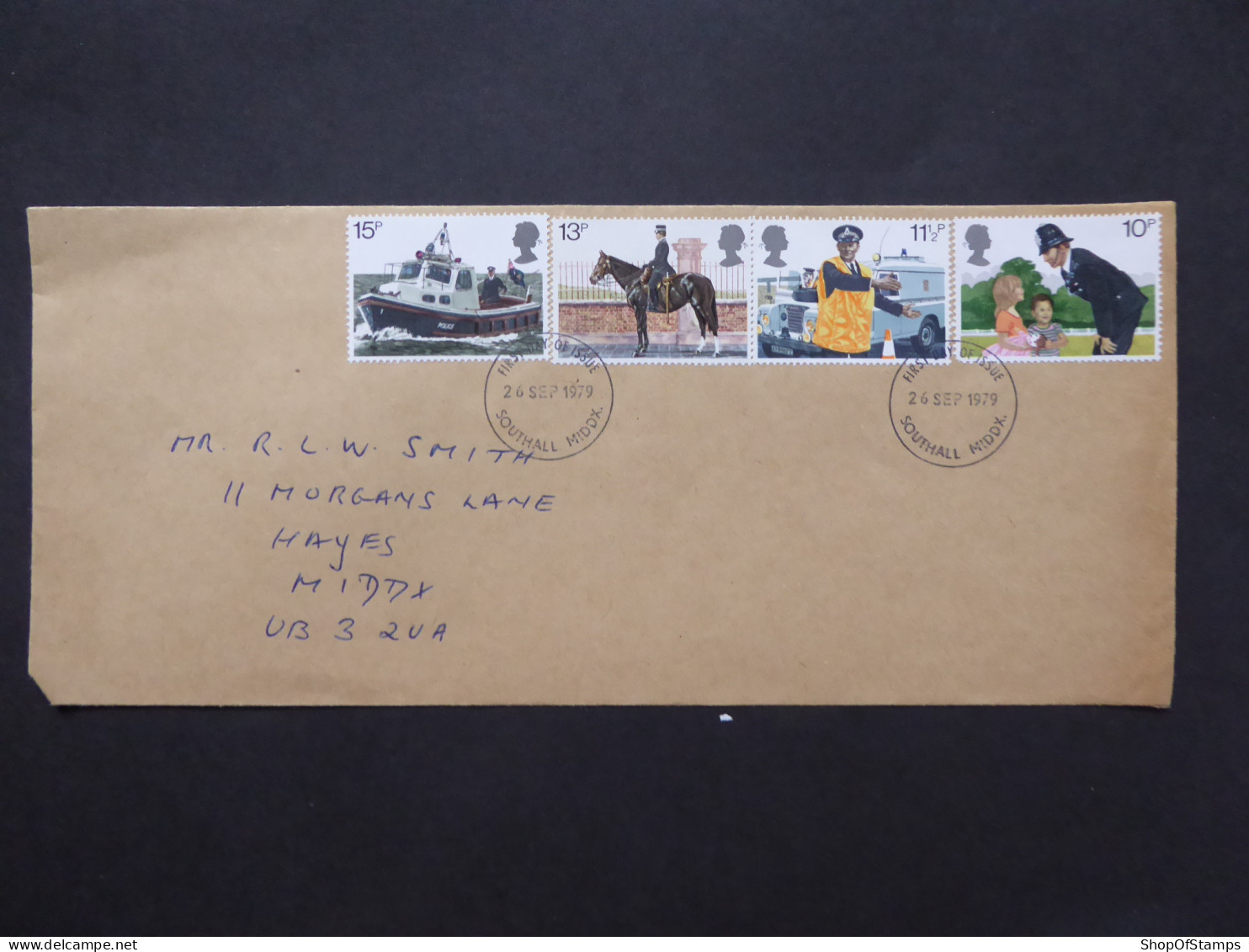 GREAT BRITAIN SG 1100-03 METROPOLITAN POLICE FDC    - Unclassified