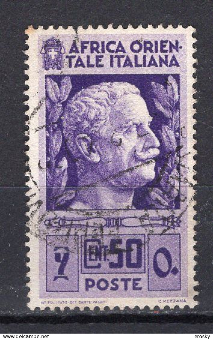 Z2596 - COLONIE ITALIANE AOI Ss N°10 - Yv N°10 - Italienisch Ost-Afrika