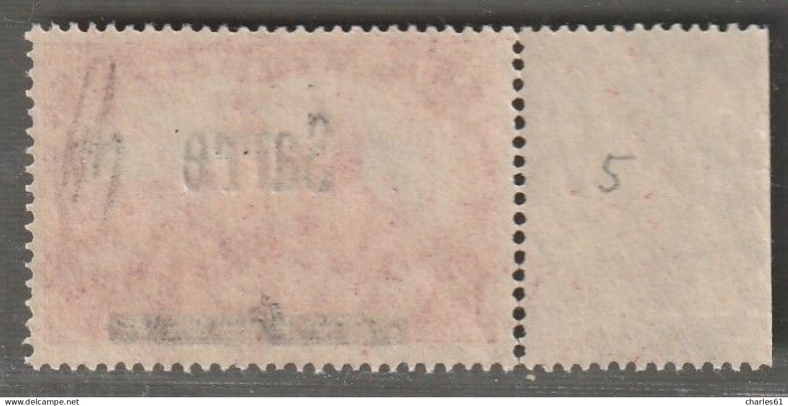 SARRE - N°17 ** (1920) 1m Carmin - - Ungebraucht