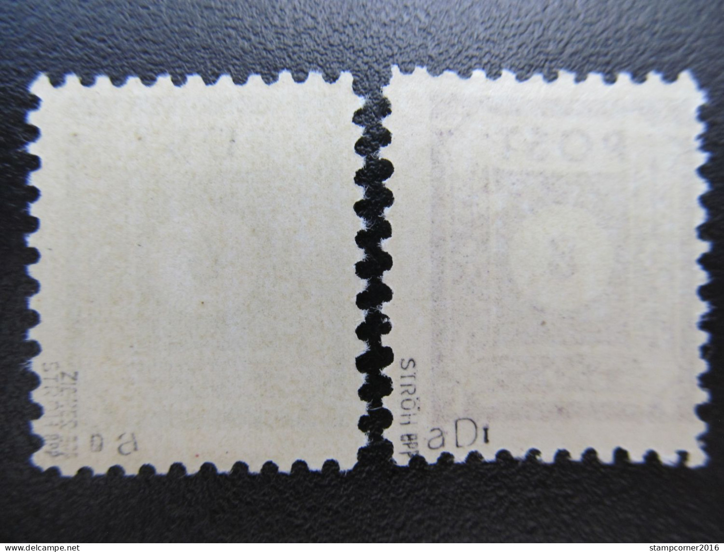 SBZ Nr. 42DII+49DII, 1945, Postfrisch, BPP Geprüft, Mi 60€ *DEK113* - Ungebraucht