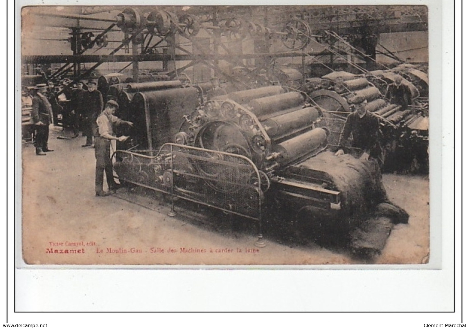 MAZAMET - Le Moulin-Gau - Salle Des Machines à Carder La Laine - Très Bon état - Mazamet