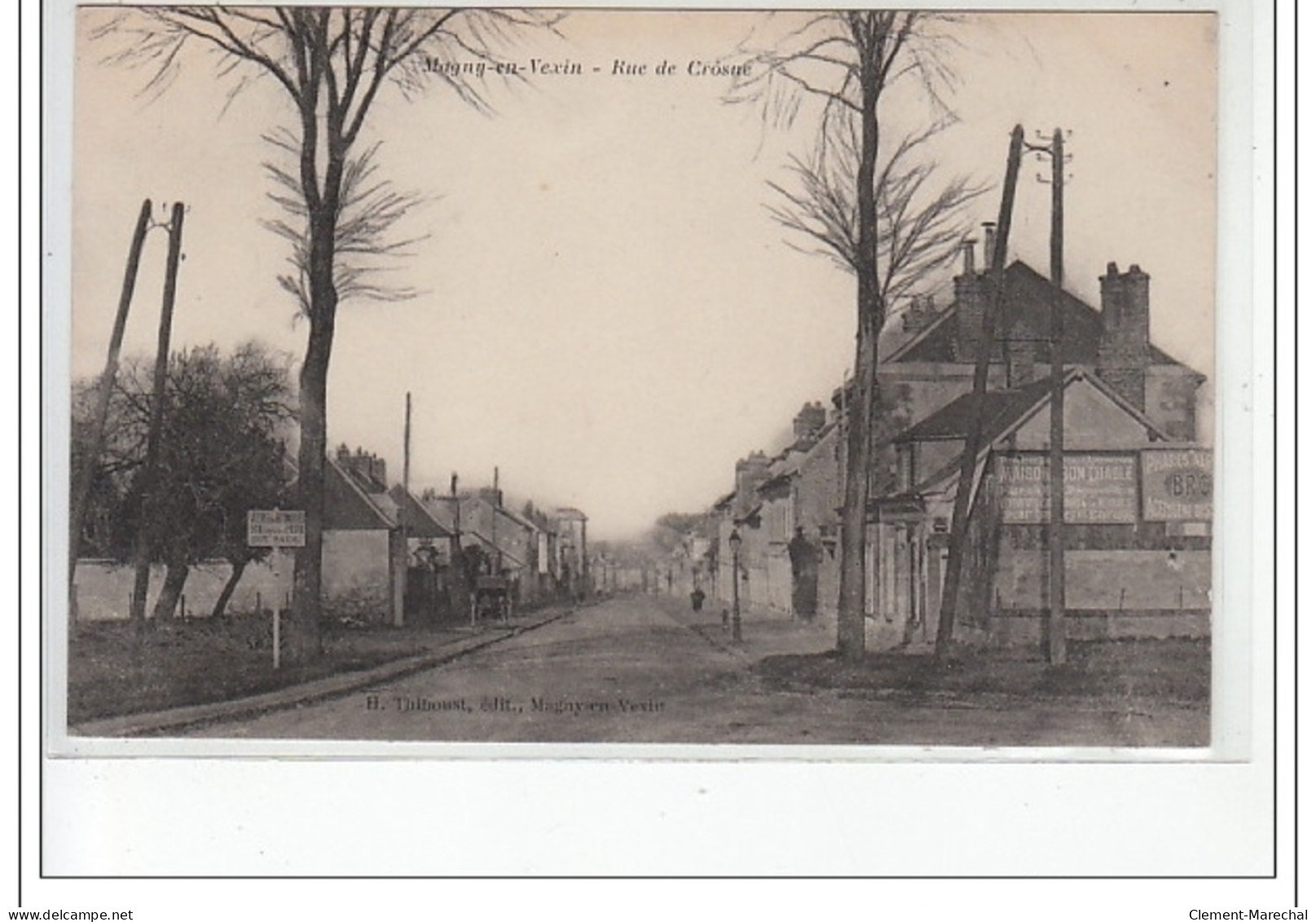 MAGNY EN VEXIN - Rue De Crôsne - Très Bon état - Magny En Vexin