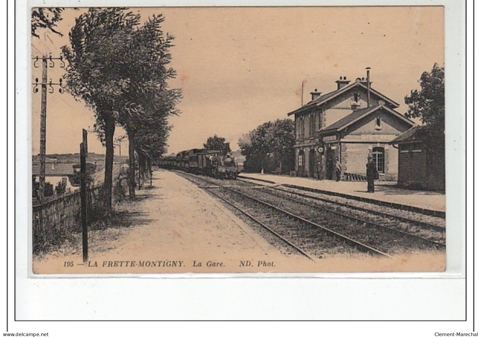 LA FRETTE MONTIGNY - La Gare - état - Montigny Les Cormeilles