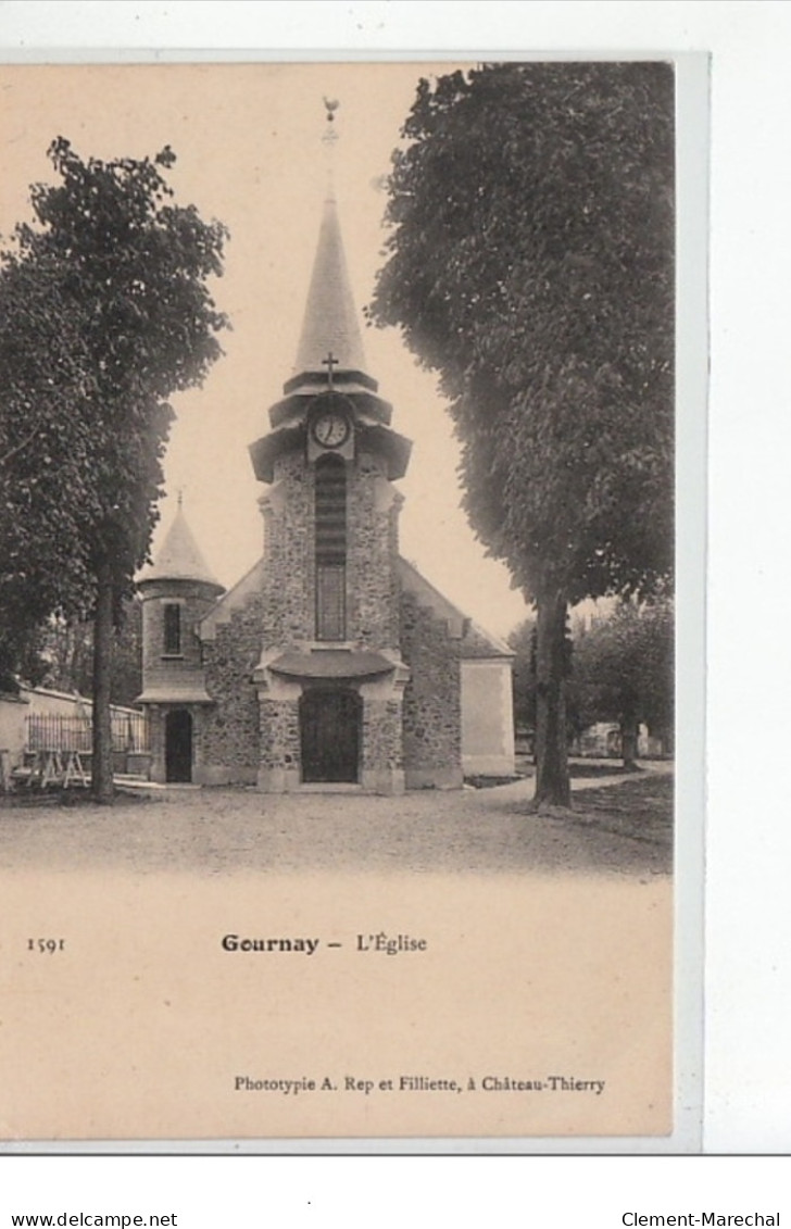 GOURNAY - L'église - Très Bon état - Gournay Sur Marne