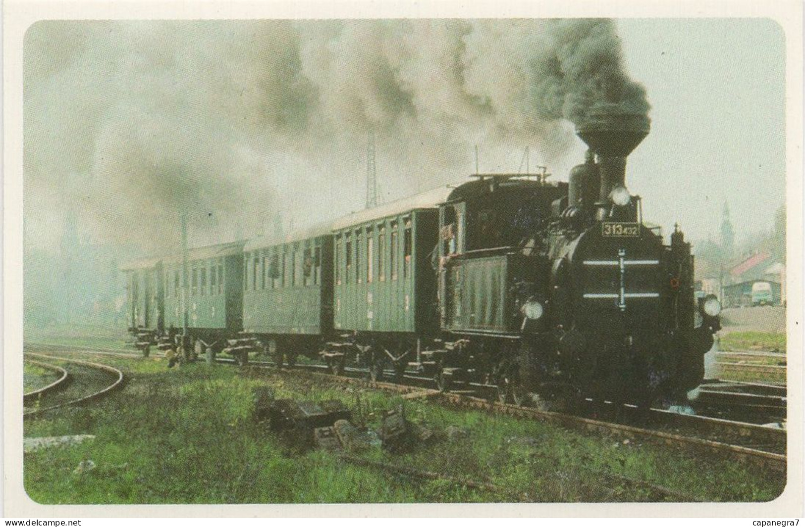 Steam Trains, Locomotive, Czech Rep., 1996, 90 X 60 Mm - Klein Formaat: 2001-...