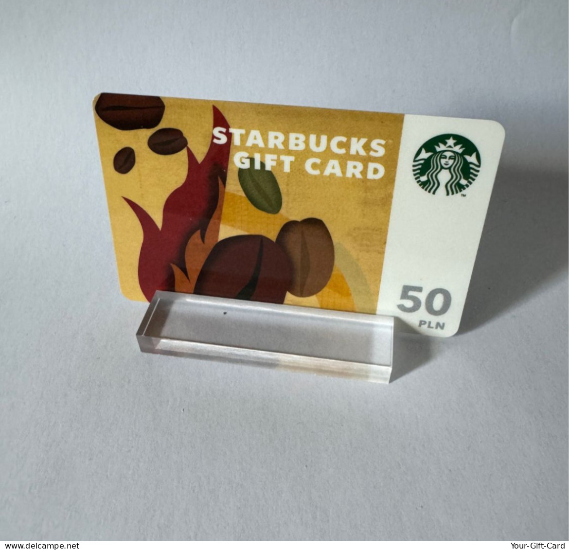 Starbucks Card Polen Coffee Beans 2011 - Gift Cards