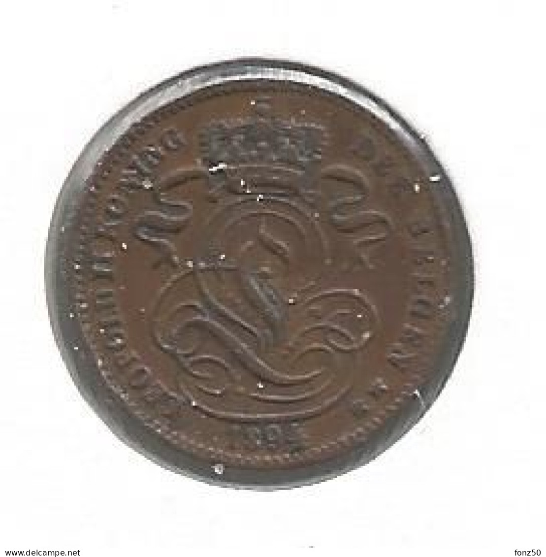 LEOPOLD II * 1 Cent 1894 Vlaams * Prachtig * Nr 12923 - 1 Centime