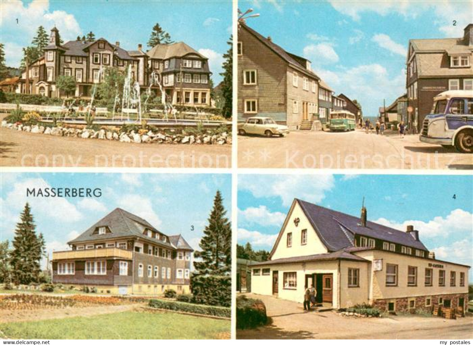 73649763 Masserberg Kurhaus Ernst Thaelmann Strasse Augenklinik HOG Berghof Gast - Masserberg