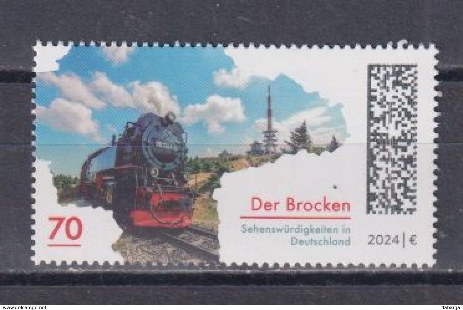 Año 2024  Der Brocken - Ungebraucht