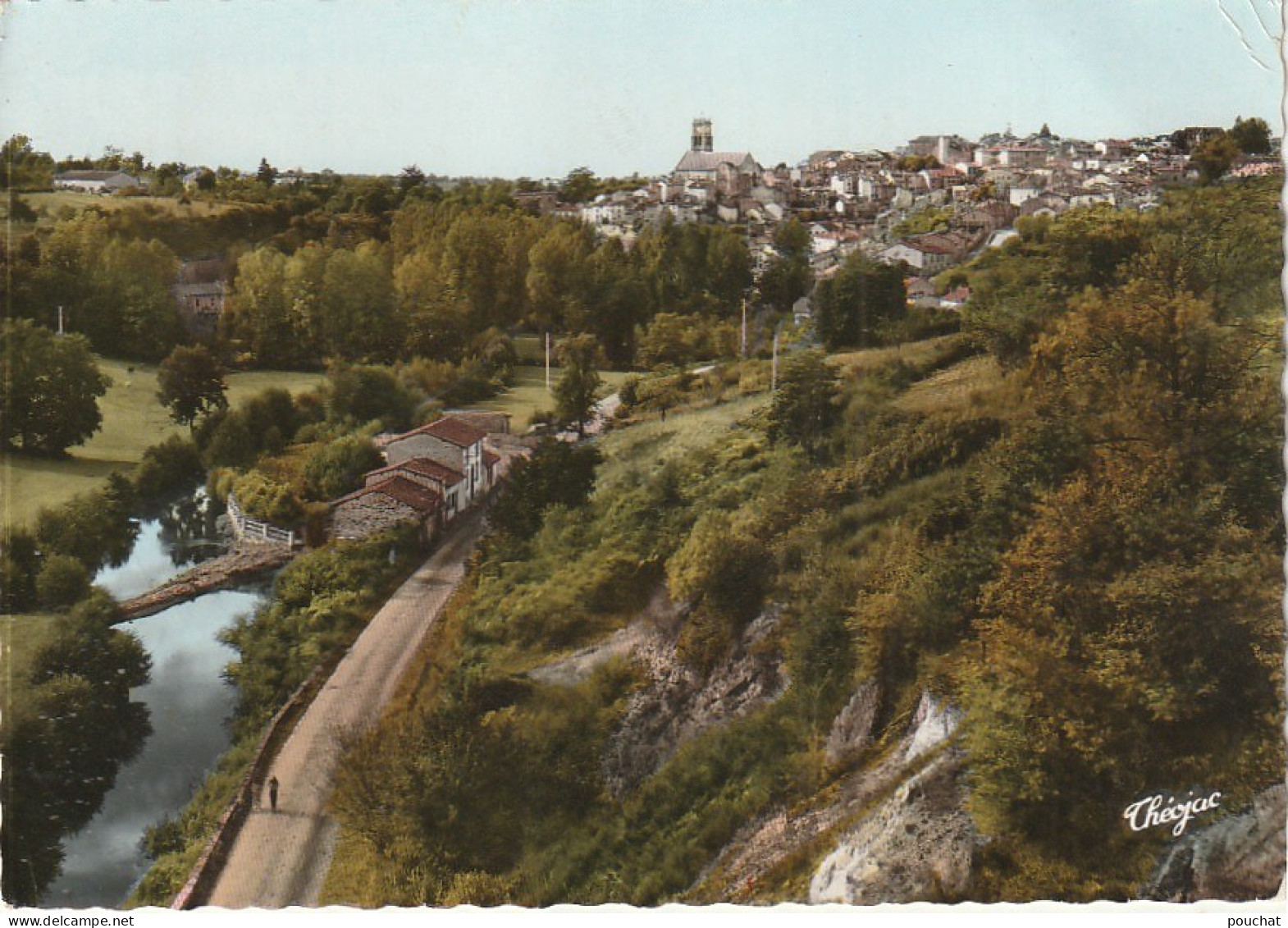 AA+ 115-(87) BELLAC - VUE GENERALE - VALLEE DU VINCOU - Bellac