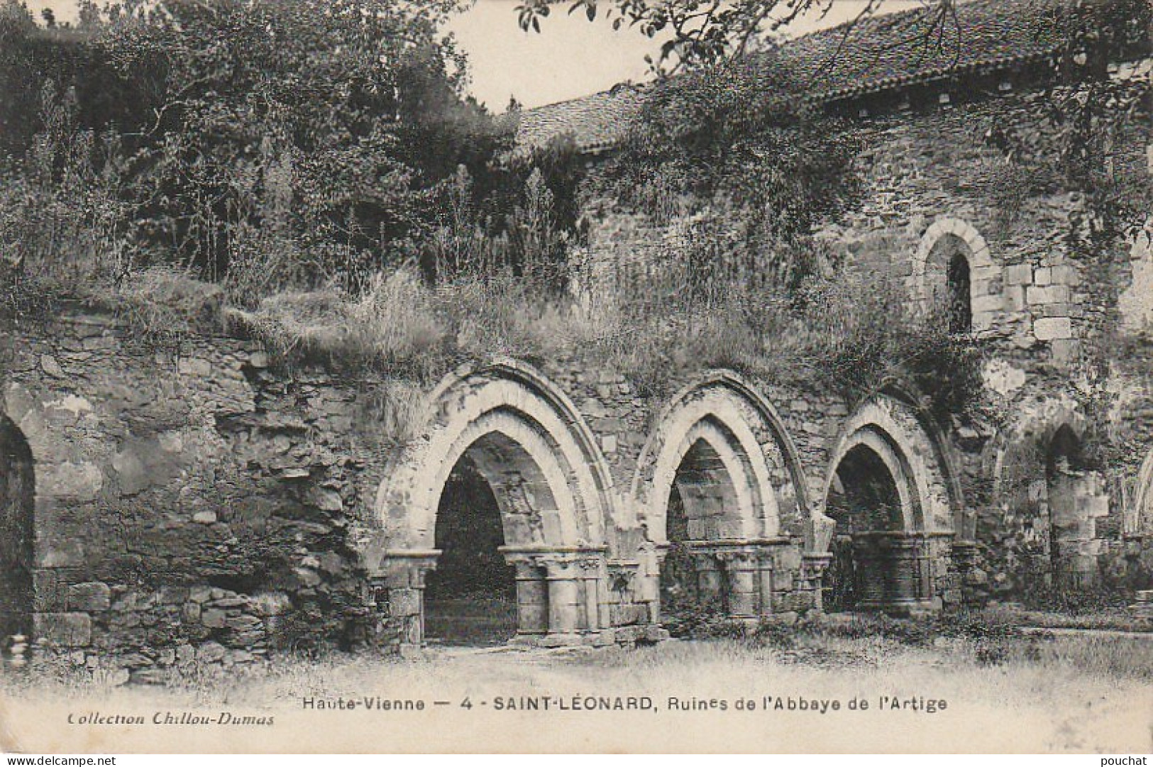 AA+ 115-(87) SAINT LEONARD - RUINES DE L'ABBAYE DE L'ARTIGE - Saint Leonard De Noblat