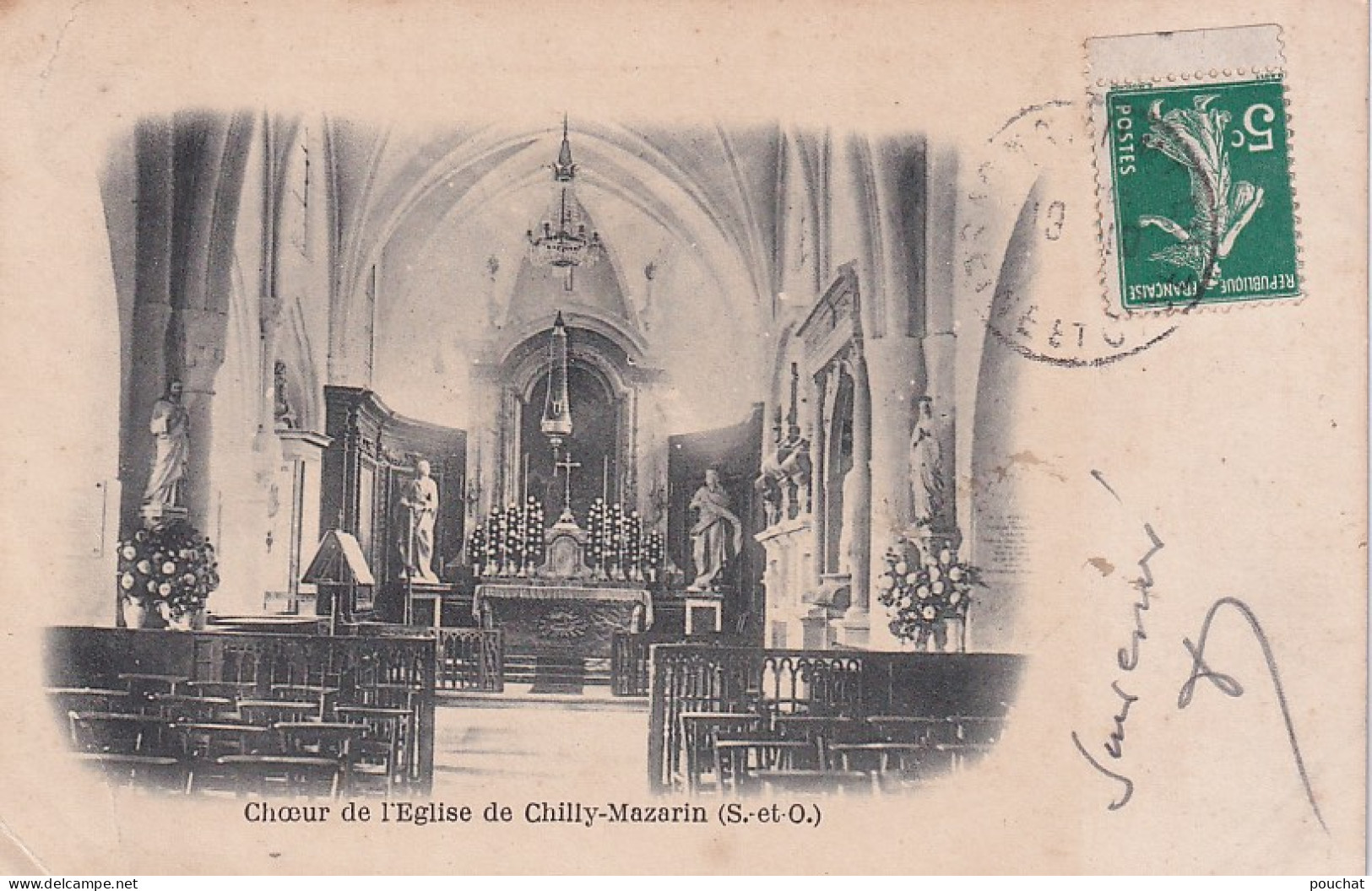 AA+ 119-(91) CHOEUR DE L'EGLISE DE CHILLY MAZARIN - Chilly Mazarin