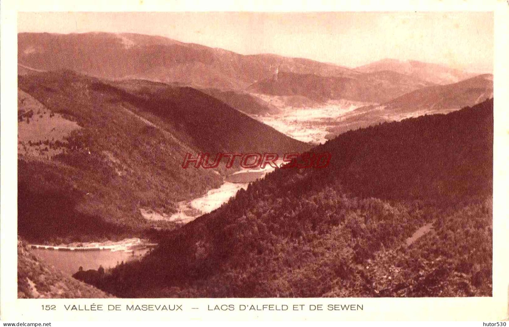 CPA ALSACE - VALLE DE MASEVAUX - Alsace