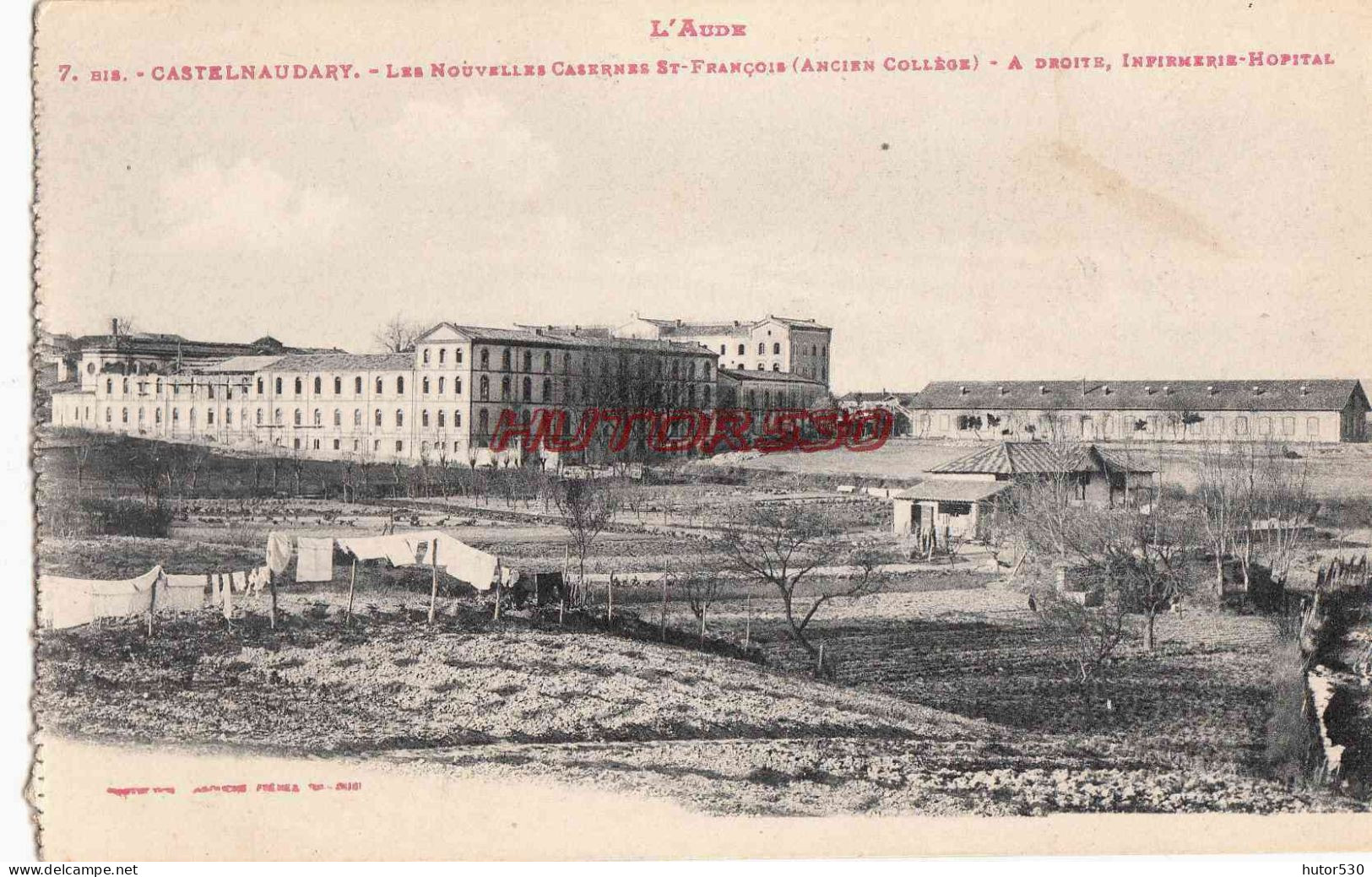 CPA CASTELNAUDARY - LES NOUVELLES CASERNES - Castelnaudary