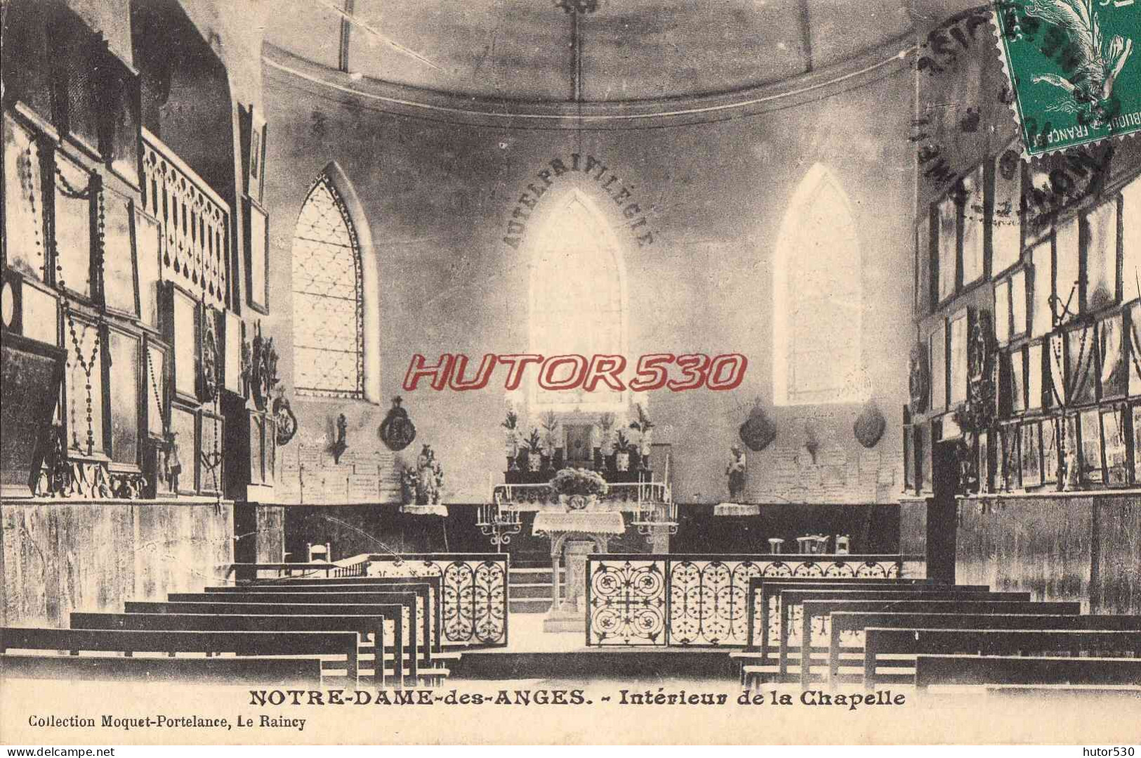 CPA NOTRE DAME DES ANGES - INTERIEUR DE LA CHAPELLE - Clichy Sous Bois