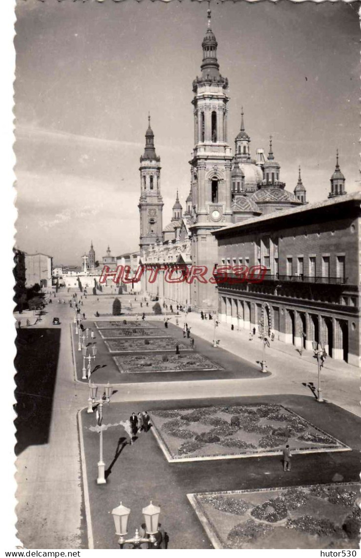 CPSM ZARAGOZA - PLAZA DE LAS CATEDRALES - Zaragoza