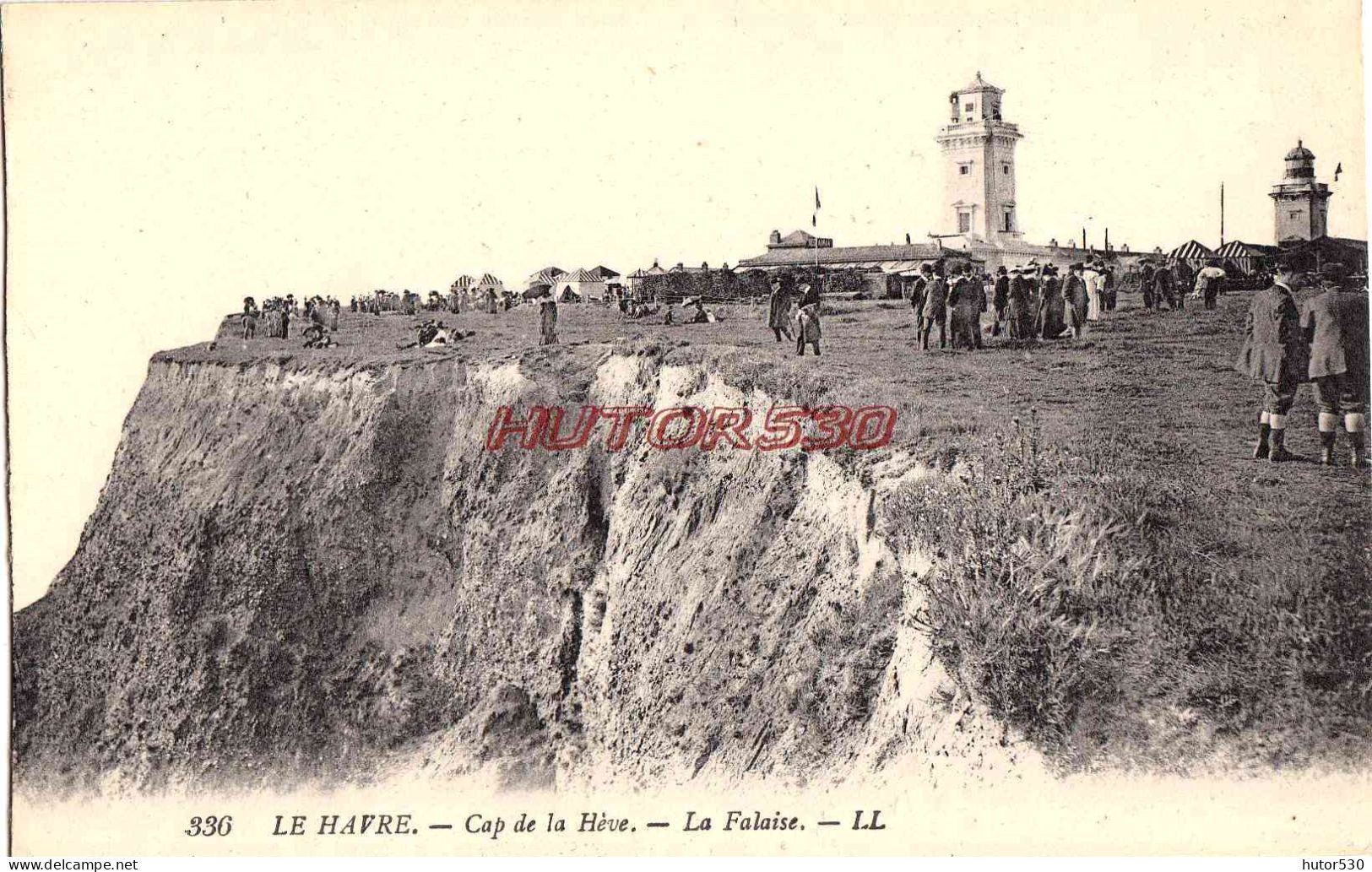 CPA LE HAVRE - CAP DE LA HEVE - LA FALAISE - Cap De La Hève