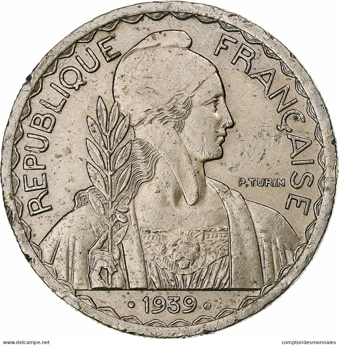 Indochine Française, 20 Centimes, 1939, Paris, Non-magnetic, Cupro-nickel - Autres & Non Classés